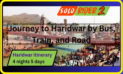 haridwar itinerary