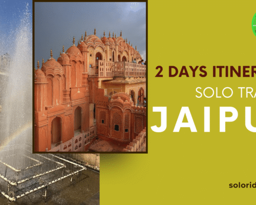 jaipur 2 day itinerary solo travel