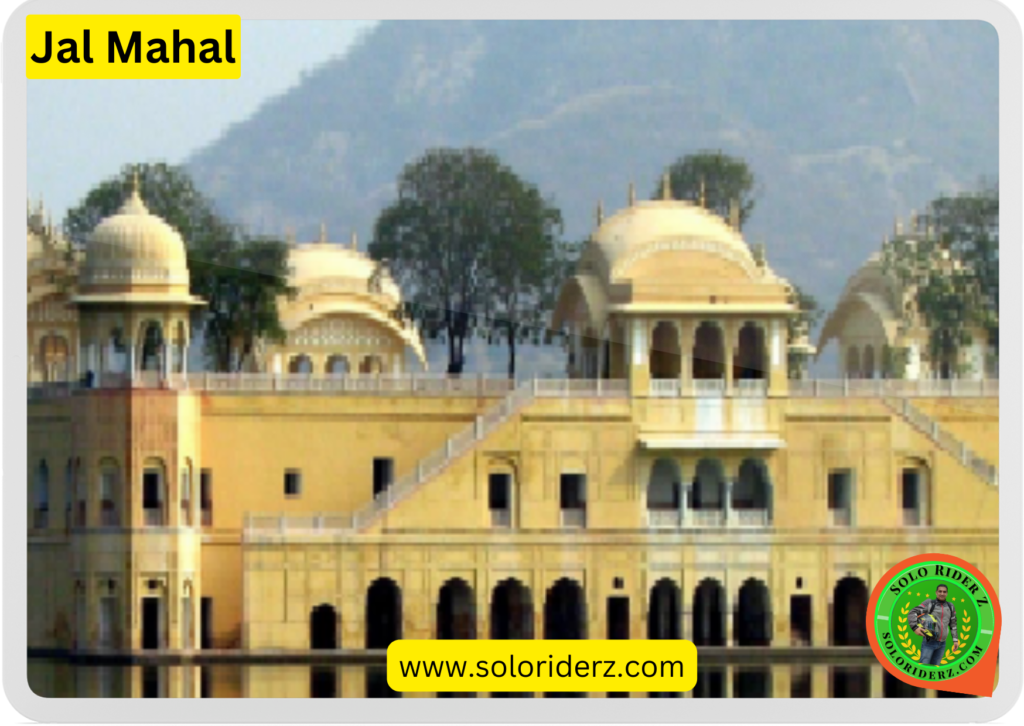 jal mahal,
tourist places in Jaipur, solo rider z