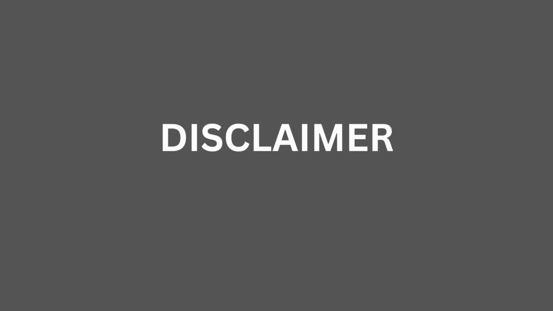 disclaimer