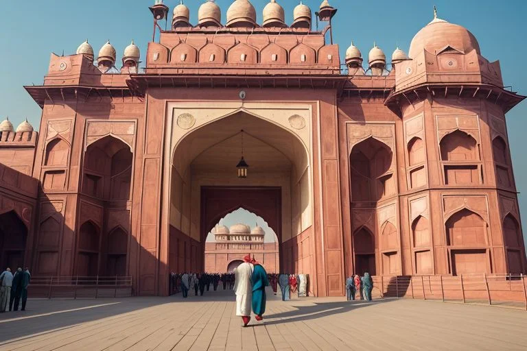 Red fort, golden triangle