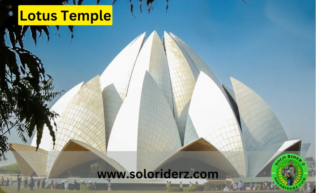 Lotus Temple- tourist places in Delhi
solo rider z solo rides epic stories