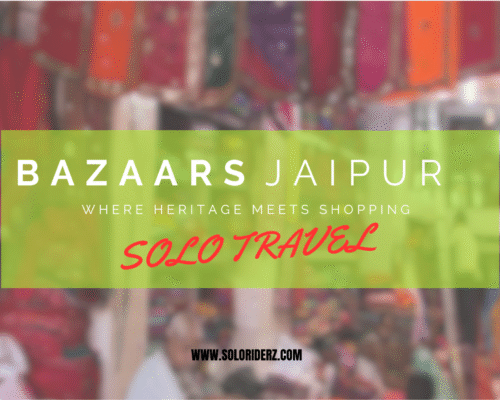 bazaar of Jaipur solo rider z solo travel