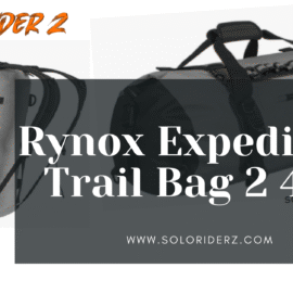 Rynox Expedition tail bag