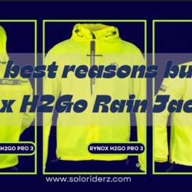 rynox h2Go pro 3 rain jacket tales from travelers,