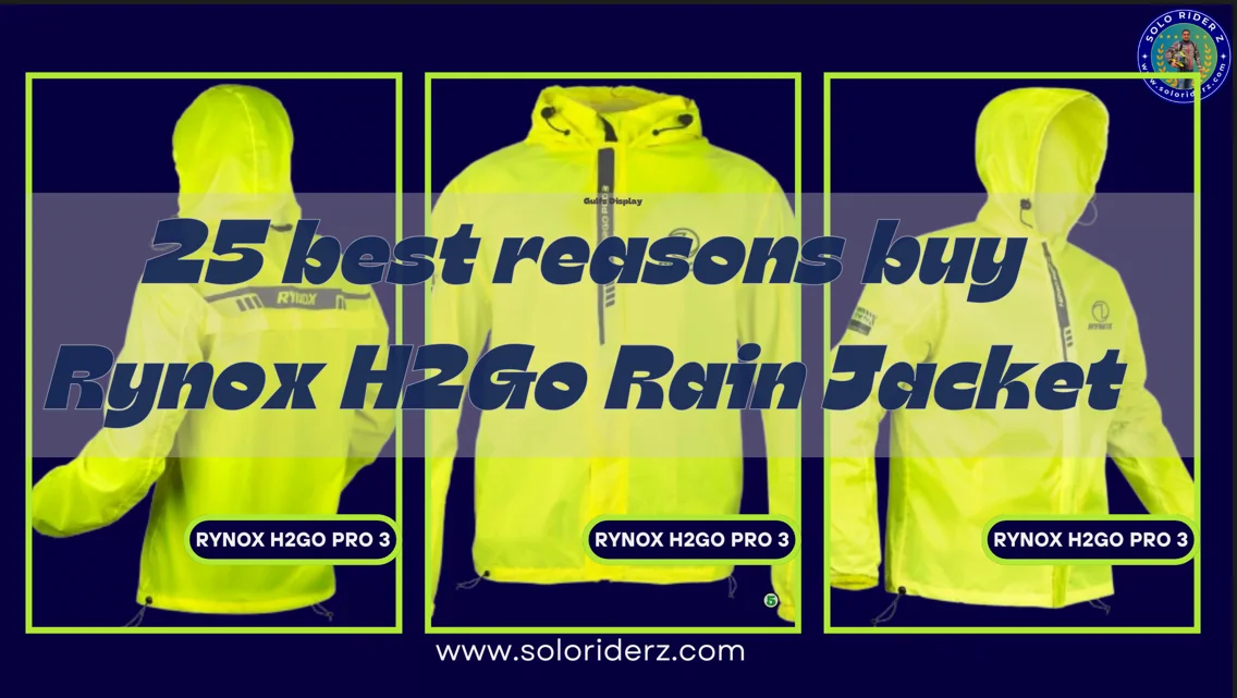 rynox h2Go pro 3 rain jacket tales from travelers,