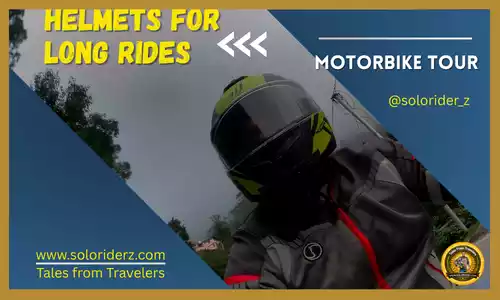 helmet for long rides www.soloriderz.com tales from travelers