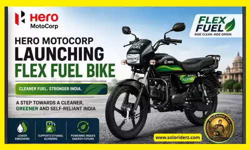hero motocorp flex fuel bike www.soloriderz.com