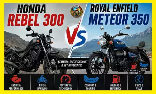 Rebel 300 vs meteor 350 www.soloriderz.com